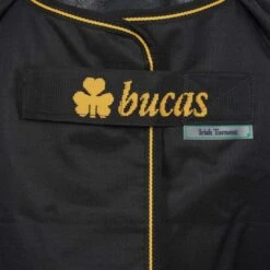 Bucas Irish Turnout Light 50g + Neck Schwarz/Gold -TRUS Pferd Geschaft agradi 44878465 1.e64c07