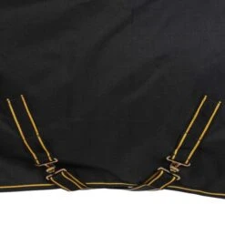 Bucas Irish Turnout Light 50g + Neck Schwarz/Gold -TRUS Pferd Geschaft agradi 44878465 7.cc3879