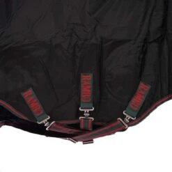 Rambo Original Turnout Med L/A 200g Schwarz/Grün/Rot -TRUS Pferd Geschaft agradi 44879291 4.423b58