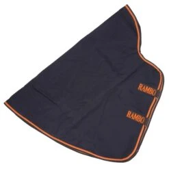 Rambo Halsstück Supreme 50g Navy Orange -TRUS Pferd Geschaft agradi 44879402 3.a7554e