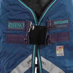 Rhino Original Turnout Med VL Navy/Grau/Aqua -TRUS Pferd Geschaft agradi 44879440 2.34197f