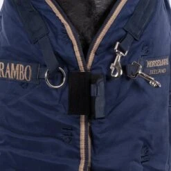 Rambo Deluxe Stable Plus 200g Champagner/Marine 125/175 -TRUS Pferd Geschaft agradi 44879503 2.50e795