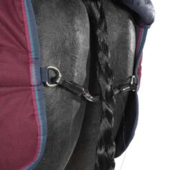 Rambo Cosy Stable 200g Burgund/Petrol/Marine 80/122 -TRUS Pferd Geschaft agradi 44879515 5.25afa6