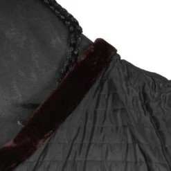 EQUITHÈME Stalldecke Teddy Gefüttert Mit Synthetischem Schaffell Schwarz/Braun -TRUS Pferd Geschaft agradi 44882684 3.033fe8