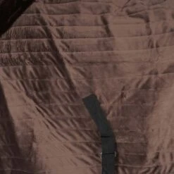 EQUITHÈME Stalldecke Teddy Gefüttert Mit Synthetischem Schaffell Schwarz/Braun -TRUS Pferd Geschaft agradi 44882684 7.e1f907