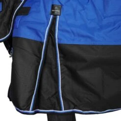 EQUITHÈME Outdoordecke Tyrex 1200D Aisance 300g Mit Halsteil Blau/Schwarz -TRUS Pferd Geschaft agradi 44882790 4.bcc0ea 1