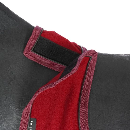 EQUITHÈME Ausreitdecke Teddy Fleece Schwarz 10 EQUITHÈME Ausreitdecke Teddy Fleece Schwarz – Bild 10
