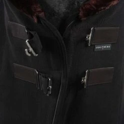 EQUITHÈME Fleecedecke Teddy Schwarz/Braun -TRUS Pferd Geschaft agradi 44889847 2.ed4da7