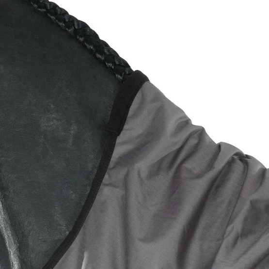 HKM High Neck Decke Orlando 600D 100g Wattefüllung Grau/Schwarz 4 HKM High Neck Decke Orlando 600D 100g Wattefüllung Grau/Schwarz – Bild 4