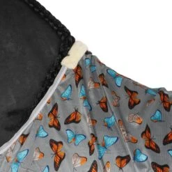 HKM Fliegendecke Butterfly Hellgrau -TRUS Pferd Geschaft agradi 44934208 2.985a36