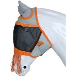 Shires Fliegenmaske Air Motion Mit Ohren Und Fransen Orange -TRUS Pferd Geschaft agradi 44945765 3.05cbc5