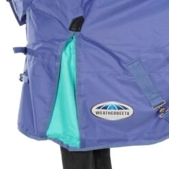 Weatherbeeta Comfitec Classic Lite Combo Neck Delfter Blau/Mint 120/170 -TRUS Pferd Geschaft agradi 44946775 3.28286e