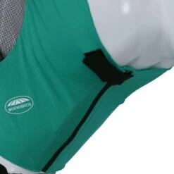 Weatherbeeta Fliegenmaske Deluxe Stretch Bug Mit Ohren Türkis Schwarz -TRUS Pferd Geschaft agradi 44947141 4.93334f