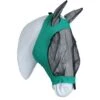 Weatherbeeta Fliegenmaske Deluxe Stretch Mit Ohren Türkis Schwarz
