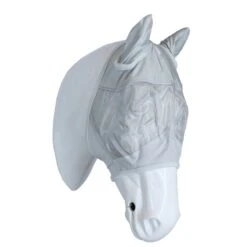 Waldhausen Fliegenmaske Premium Mit Ohren Silber Grau