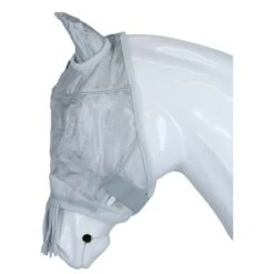 Waldhausen Fliegenmaske Premium Mit Ohren Und Fransen Silber Grau -TRUS Pferd Geschaft agradi 44954806 3.2dcb79 2