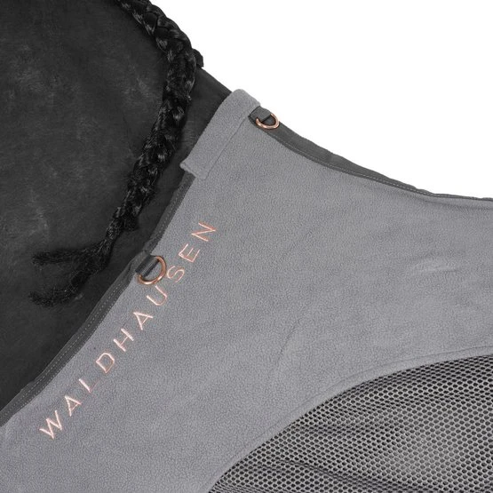 Waldhausen Fliegendecke Fleece Comfort Grau 3 Waldhausen Fliegendecke Fleece Comfort Grau – Bild 3