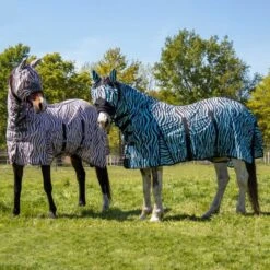 HKM Fliegenmaske Zebra Schwarz/Weiß -TRUS Pferd Geschaft agradi 44976042 6.8eea01 1