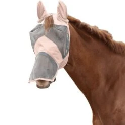 Waldhausen Fliegenmaske Premium Mit Ohren Und Nase Hellrosa -TRUS Pferd Geschaft agradi 44978540 4.a22857
