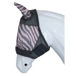 HKM Fliegenmaske Zebra Rose Rosa/Grau -TRUS Pferd Geschaft agradi 44986170 3.09bdbe