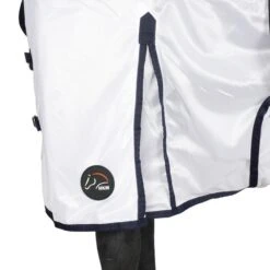 HKM Fliegendecke Lyon Mit Halsteil Silber -TRUS Pferd Geschaft agradi 44987080 5.3cc445