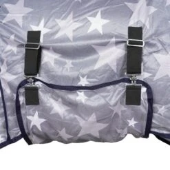 HKM Fliegendecke Stars Combo Grau/Weiß -TRUS Pferd Geschaft agradi 44987231 4.89a781