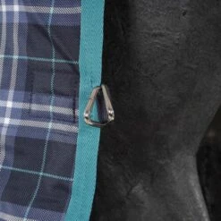 Rhino By Horseware Plus Turnout Medium Varilayer Navy Check 115/168 -TRUS Pferd Geschaft agradi 44998569 7.149a24