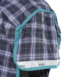 Rhino By Horseware Plus Turnout Medium Varilayer Navy Check 115/168 -TRUS Pferd Geschaft agradi 44998569 9.8f1060