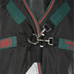 Rambo By Horseware Wug Turnout Heavy 400g Schwarz/Grün 115/168 -TRUS Pferd Geschaft agradi 44998618 1.013719