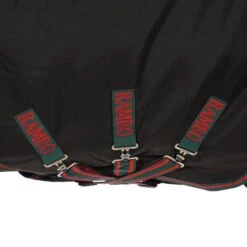 Rambo By Horseware Wug Turnout Heavy 400g Schwarz/Grün 115/168 -TRUS Pferd Geschaft agradi 44998618 4.032593