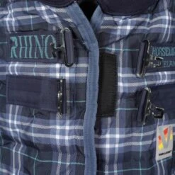 Rhino By Horseware Original Stable Medium Varilayer Navy Check/Indigo -TRUS Pferd Geschaft agradi 44998641 2.975056