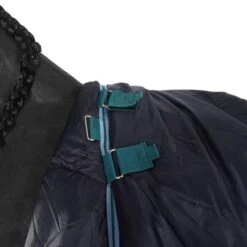 Amigo By Horseware Bravo 12 Plus Turnout Medium 250g Navy/Aqua -TRUS Pferd Geschaft agradi 44998700 5.1596d5