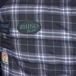 Rhino By Horseware Original Stable Heavy Varilayer Navy Check -TRUS Pferd Geschaft agradi 44998762 4.fee7ac
