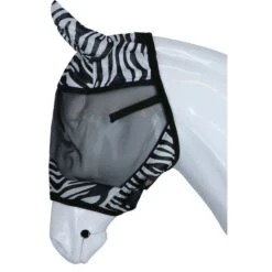 KERBL RugBe By Covalliero Fliegenmaske Mit Ohrbedeckung Zebra/Schwarz Warmblut -TRUS Pferd Geschaft agradi 45005339 3.acb303