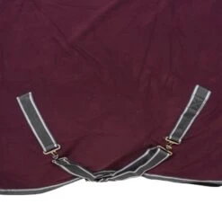 Weatherbeeta Fleecedecke Cooler Standard Neck Maroon/Grau/Weiß -TRUS Pferd Geschaft agradi 45009071 5.32d138