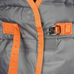 Weatherbeeta Comfitec 210D Channel Quilt Standard Neck Medium Gunmetal/Koralle 135/185 -TRUS Pferd Geschaft agradi 45009135 2.9798d0