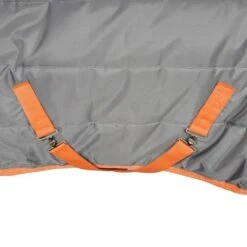 Weatherbeeta Comfitec 210D Channel Quilt Standard Neck Medium Gunmetal/Koralle 135/185 -TRUS Pferd Geschaft agradi 45009135 5.b2132e