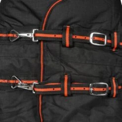 HB Outdoordecke Model Kentucky Abnehmbarer Hals 300g Schwarz -TRUS Pferd Geschaft agradi 45051921 1.56b696