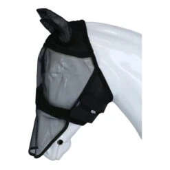 EQUITHÈME Fliegenmaske Anti-UV Confort Schwarz -TRUS Pferd Geschaft agradi 45069091 3.d58c2d