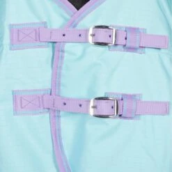 Weatherbeeta Comfitec Classic Lite Combo Neck Delfter Blau/Mint 120/170 -TRUS Pferd Geschaft agradi 45075393 1.02512d
