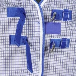 Weatherbeeta Fliegendecke Comfitec Ripshield Plus Combo Neck Weiß/Blau -TRUS Pferd Geschaft agradi 45075885 2.776ddd