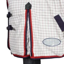 Weatherbeeta Sommerdecke Lite III Combo Neck Weiß/Blau/Rot -TRUS Pferd Geschaft agradi 45076086 5.fe4839