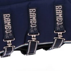 Rambo Optimo Stalldecke 400g Navy/Beige -TRUS Pferd Geschaft agradi a10938461 3.b90c04