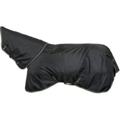 Back On Track Outdoordecke Obsidian 150g Mit Abnehmbarem Hals Schwarz -TRUS Pferd Geschaft bot 2608 2010 obsidian turnout rug web 01.975188