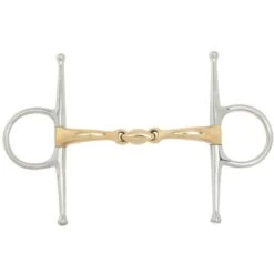 BR Knebeltrense Soft Contact Geb Dopp Gebr 12/127mm 14,5cm