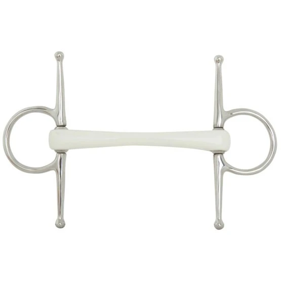 BR Knebeltrense Combo Comofort PU Ungebrochen 13,5cm 1 BR Knebeltrense Combo Comofort PU Ungebrochen 13,5cm