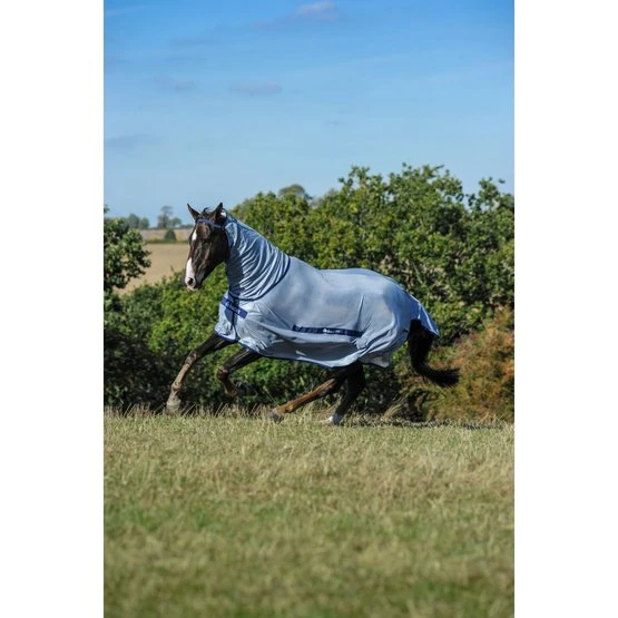 Bucas Buzz-Off Warmblut Neck Blau 145/198 3 Bucas Buzz-Off Warmblut Neck Blau 145/198 – Bild 3