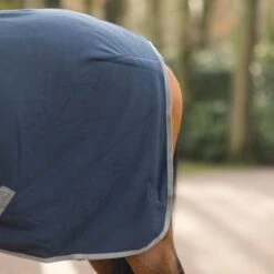 Dominick Fleecedecke Cosy Navy/Grau Dots -TRUS Pferd Geschaft dominick dom dominick cosy fleece 5.143775