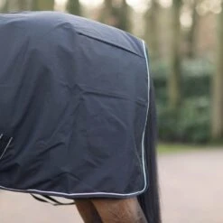 Dominick Stalldecke Navy/Weiß -TRUS Pferd Geschaft dominick staldeken zwart dom dominick stable rug black lite 6.916cb7