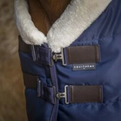 EQUITHÈME Stalldecke Teddy 200g Grün/Braun -TRUS Pferd Geschaft ekkia equitheme teddy staldeken 3.477ed8